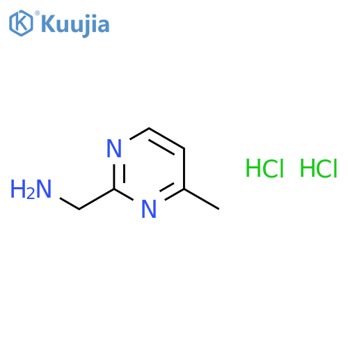 (4-methyl-2-pyrimidinyl)methylamine dihydrochloride structure