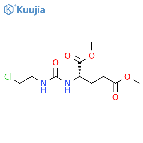 glutamic acid, n-[(2-chloroethyl)carbamoyl]-, dimethyl ester structure