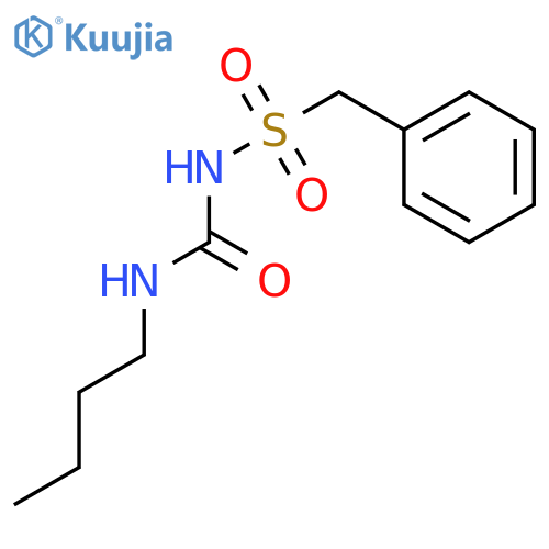 Benzenemethanesulfonamide,N-[(butylamino)carbonyl]- structure