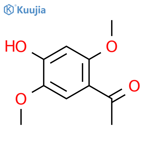 1-(4-hydroxy-2,5-dimethoxyphenyl)ethan-1-one structure