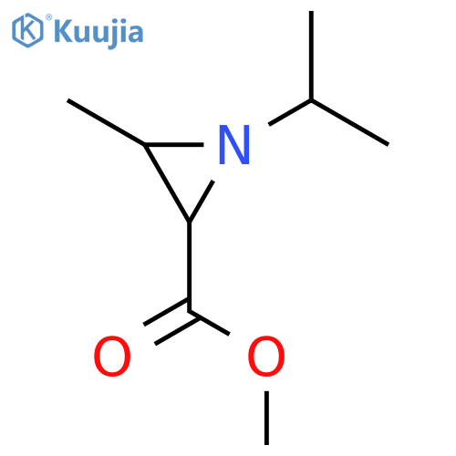 2-Aziridinecarboxylicacid,3-methyl-1-(1-methylethyl)-,methylester(9CI) structure