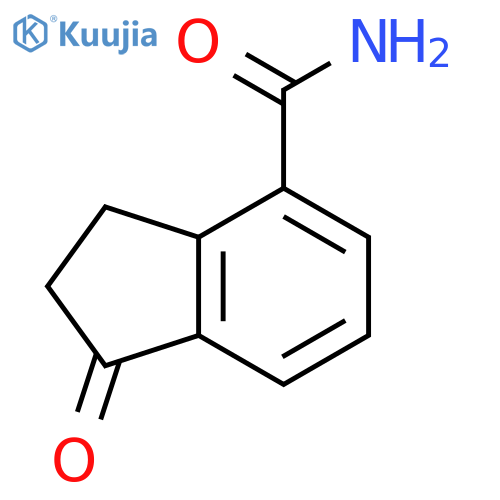 1-oxo-2,3-dihydro-1H-indene-4-carboxamide structure