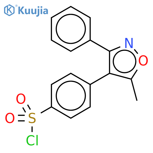 Valdecoxib Sulfonyl Chloride-13C2,15N structure