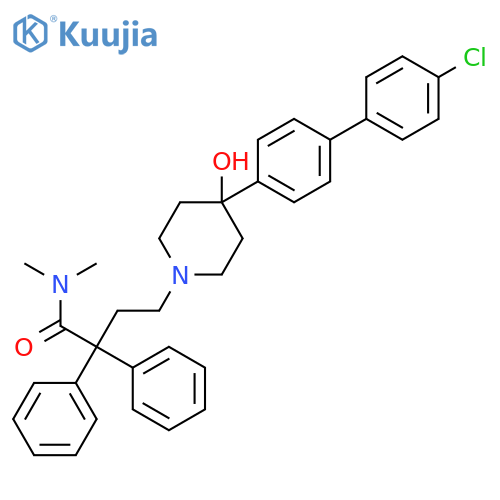 4-Dechloro-4-(4-chlorophenyl) Loperamide structure