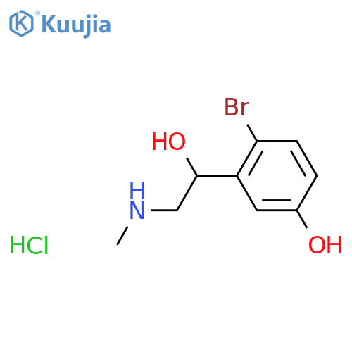 rac 6-Bromo Phenylephrine Hydrochloride structure