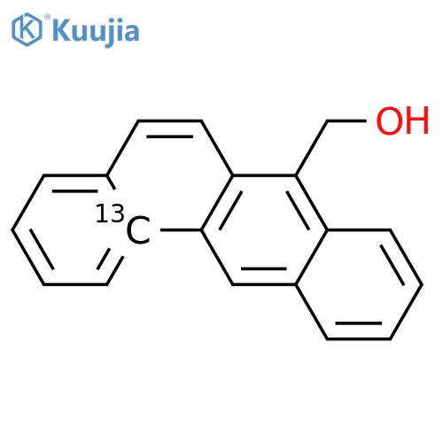 Benzaanthracene-7-methanol-13C structure