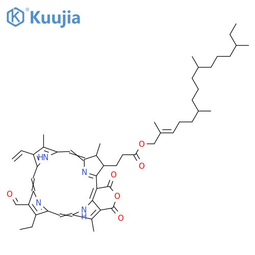 Purpurin 18; 71-Oxo, 3,7,11,15-tetramethyl-2E-hexadecenyl ester structure