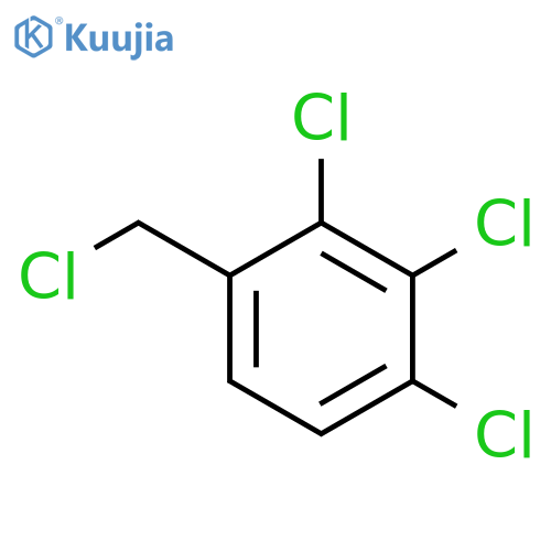 Benzene,1,2,3-trichloro-4-(chloromethyl)- structure