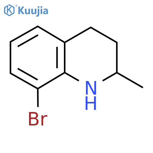 8-Bromo-2-methyl-1,2,3,4-tetrahydroquinoline structure