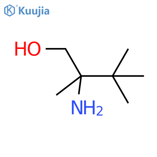 2-amino-2,3,3-trimethylbutan-1-ol structure