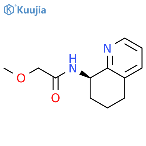 (R)-2-Methoxy-N-(5,6,7,8-tetrahydroquinolin-8-yl)acetamide structure