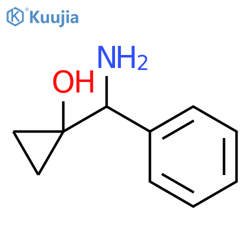 (S)-1-(Amino(phenyl)methyl)cyclopropanol structure