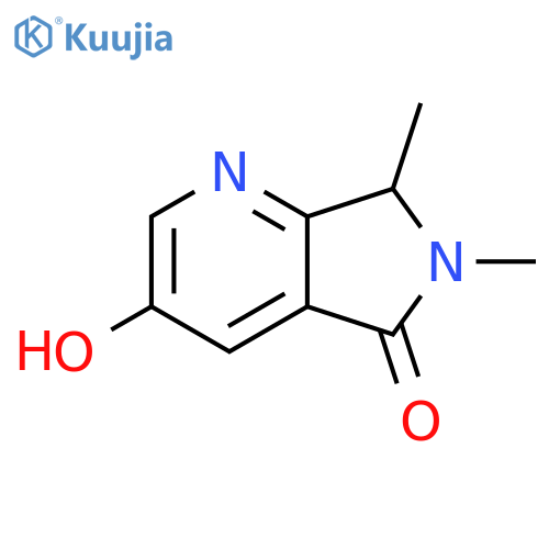 3-Hydroxy-6,7-Dimethyl-6,7-Dihydro-Pyrrolo[3,4-B]Pyridin-5-One(WX649036) structure
