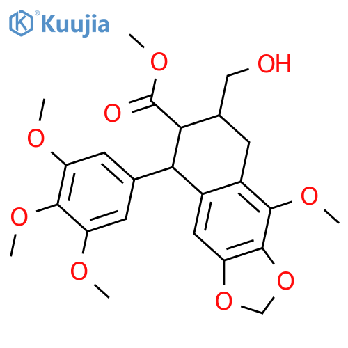 2,7'-Cyclo-3',4,4',5,5',6,9-heptahydroxy-8,8'-lignan-9'-oic acid; (7'R,8R,8'S)-form, 4,5-Methylene, 3',4',5',6-tetra-Me ether, Me ester structure