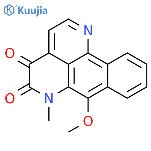 7-methoxy-6-methyl-4,5-dihydronaphtho[1,2,3-ij][2,7]naphthyridine-4,5(6H)-dione structure