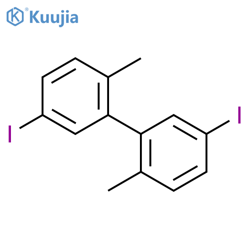 5,5'-Diiodo-2,2'-dimethylbiphenyl structure