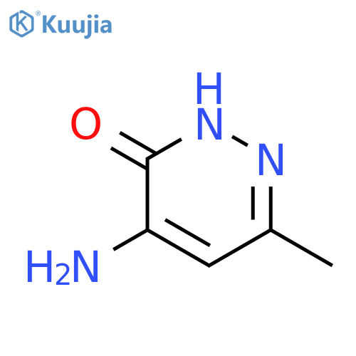 4-amino-6-methyl-2,3-dihydropyridazin-3-one structure