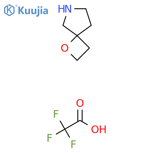 1-oxa-7-azaspiro[3.4]octane;2,2,2-trifluoroacetic acid structure