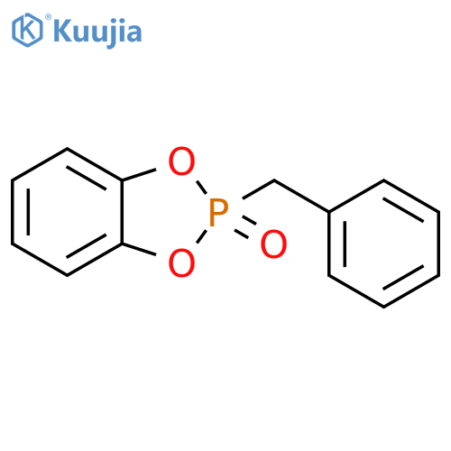 1,3,2-Benzodioxaphosphole, 2-(phenylmethyl)-, 2-oxide structure