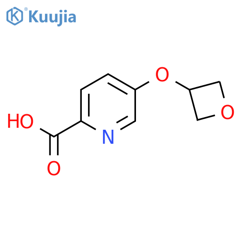 5-(Oxetan-3-yloxy)pyridine-2-carboxylic acid structure