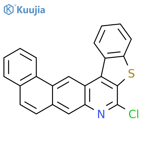 [1]Benzothieno[2,3-c]naphtho[1,2-g]quinoline, 9-chloro- structure