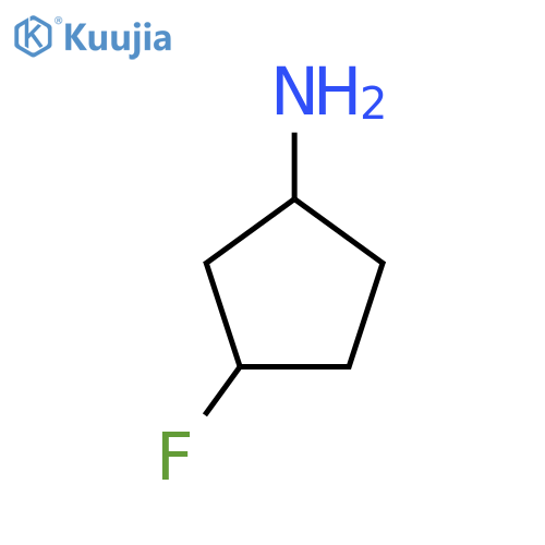 3-fluorocyclopentanamine structure