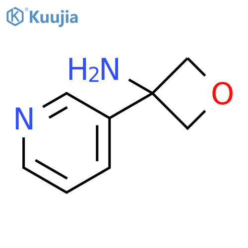 3-(3-pyridyl)oxetan-3-amine structure