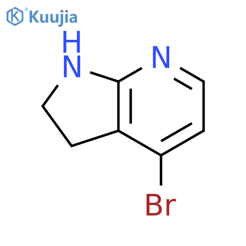 4-Bromo-1h,2h,3h-pyrrolo[2,3-b]pyridine structure