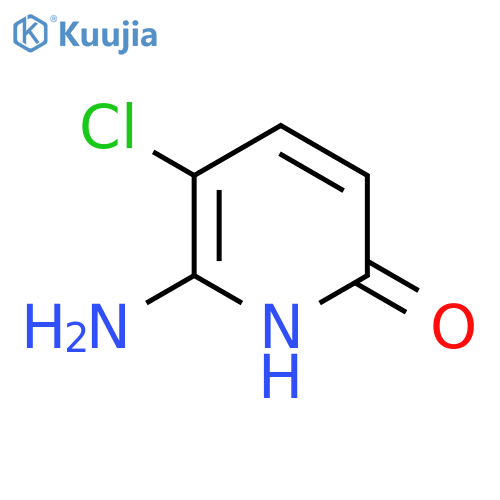 6-Amino-5-chloropyridin-2-OL structure