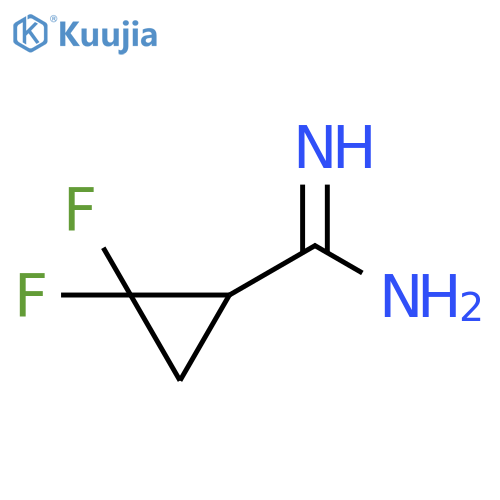 2,2-difluorocyclopropanecarboxamidine structure