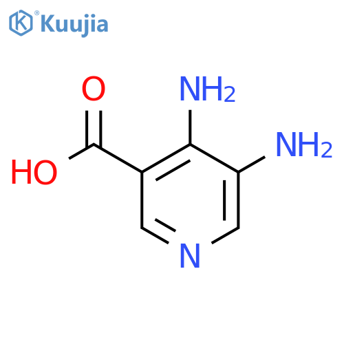4,5-Diaminonicotinic acid structure