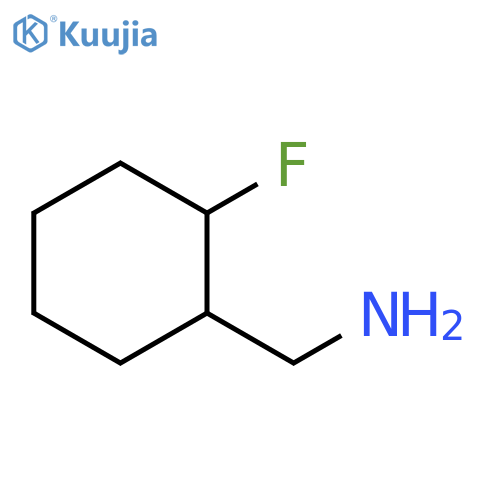 (2-fluorocyclohexyl)methanamine structure