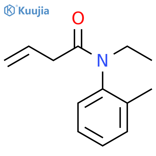 N-Ethyl-3-buteno-o-toluidide structure