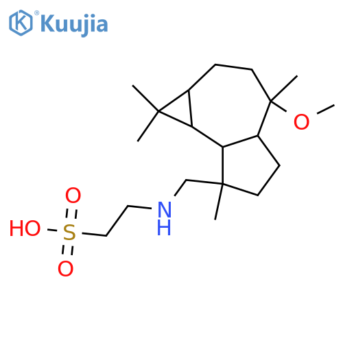 2-(10-Hydroxy-4-methyl-15-aromadendranamino)ethanesulfonic acid; (1α,4R,5α,6βH,7βH,10α)-form, 10-Me ether structure