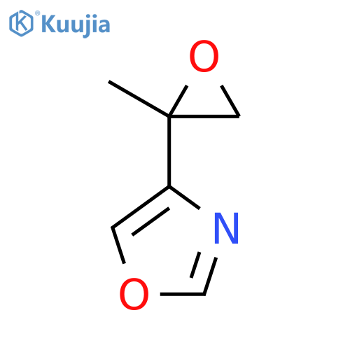 4-(2-Methyloxiran-2-yl)-1,3-oxazole structure