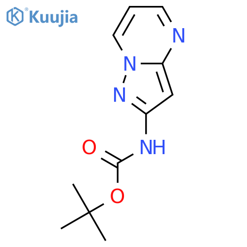 tert-butyl N-pyrazolo[1,5-a]pyrimidin-2-ylcarbamate structure