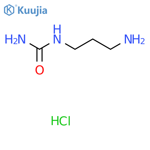 (3-Aminopropyl)urea hydrochloride structure