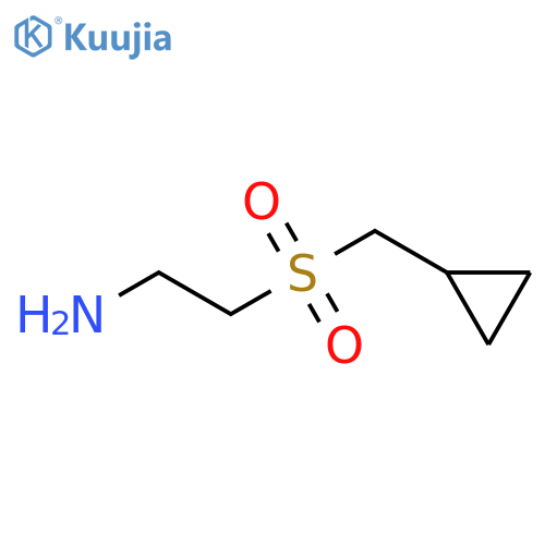 2-cyclopropylmethanesulfonylethan-1-amine structure