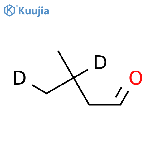 iso-Valeraldehyde-D2 structure