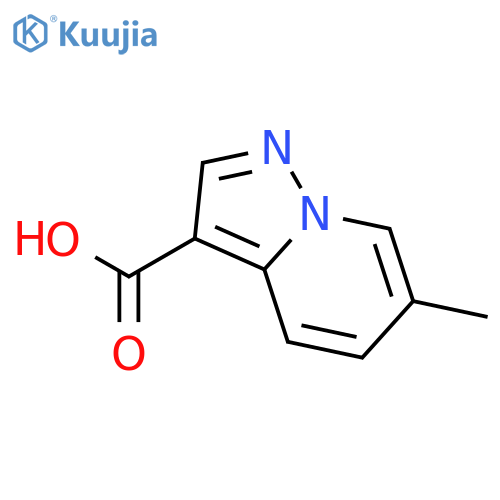 6-methylpyrazolo[1,5-a]pyridine-3-carboxylic acid structure