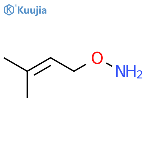 Hydroxylamine, O-(3-methyl-2-butenyl)- structure