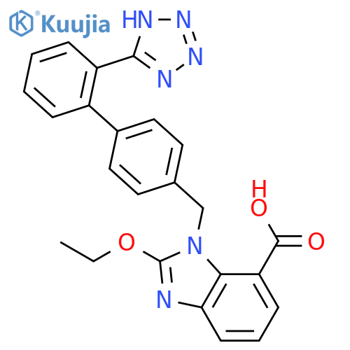 Candesartan structure