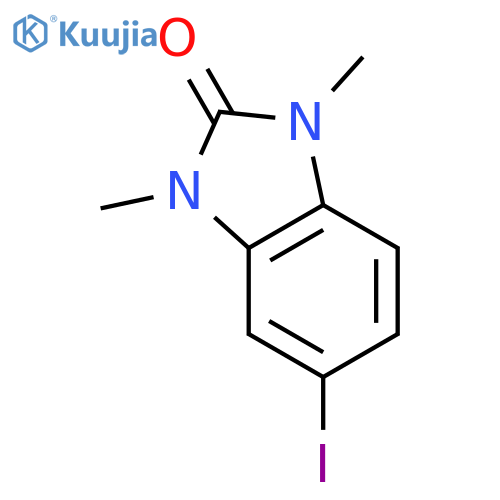 2H-Benzimidazol-2-one, 1,3-dihydro-5-iodo-1,3-dimethyl- structure