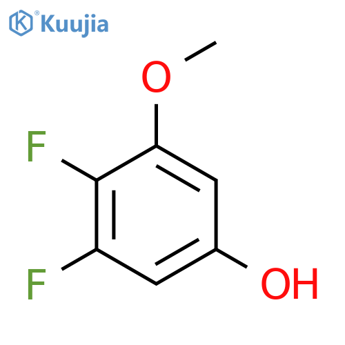 3,4-Difluoro-5-methoxyphenol structure