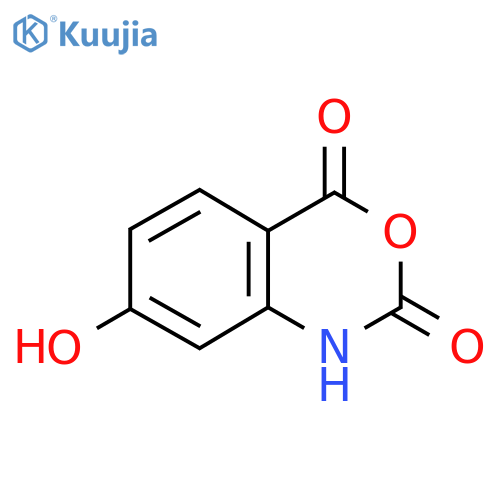 7-Hydroxy-1H-benzo[D][1,3]oxazine-2,4-dione structure