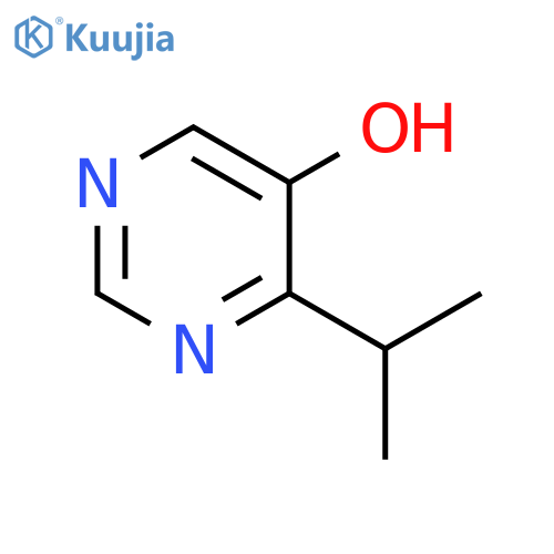 4-(propan-2-yl)pyrimidin-5-ol structure