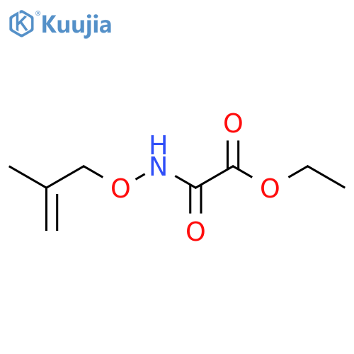 Acetic acid, [[(2-methyl-2-propenyl)oxy]amino]oxo-, ethyl ester structure