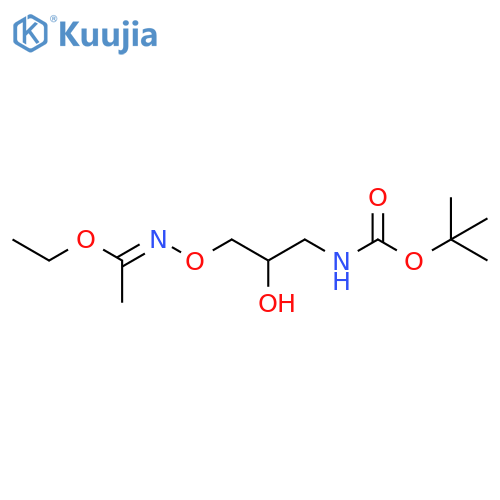 6,9-Dioxa-2,7-diazaundec-7-enoic acid, 4-hydroxy-8-methyl-,1,1-dimethylethyl ester, (R)- structure