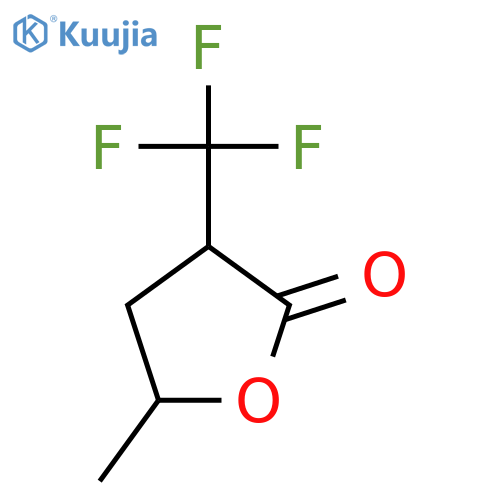 5-Methyl-3-(trifluoromethyl)dihydrofuran-2(3H)-one structure