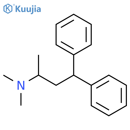 N,N,1-Trimethyl-3,3-diphenylpropylamine structure